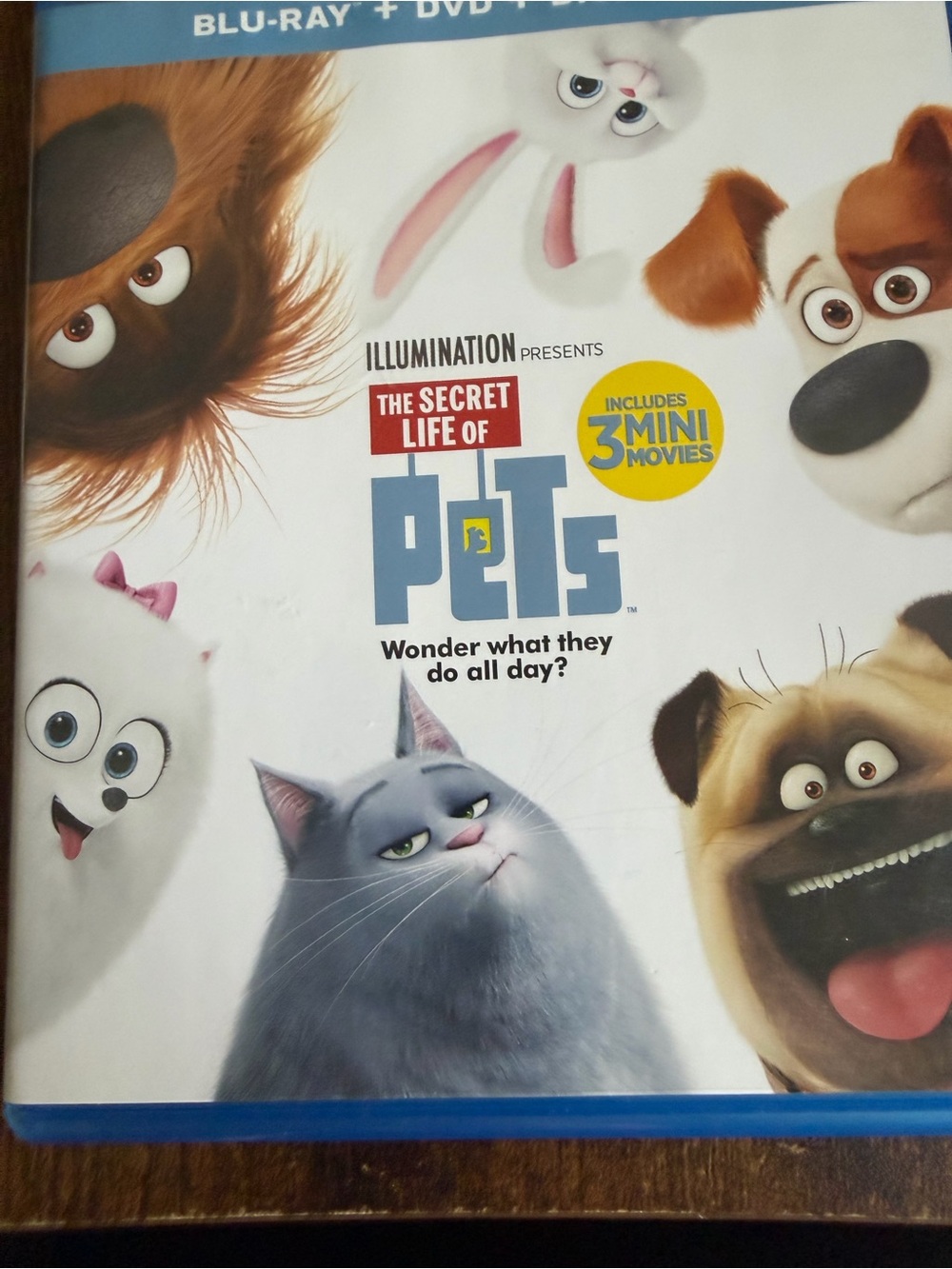 The Secret Life of Pets Blu-ray/DVD - Blue
